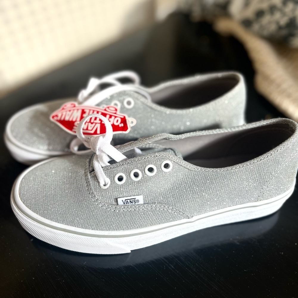 Vans Authentic Silver Glitter